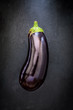 Eggplant on slate