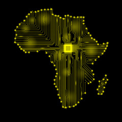 Wall Mural - Abstract Africa