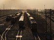 Trains parked at Railroad Yard in North Platte