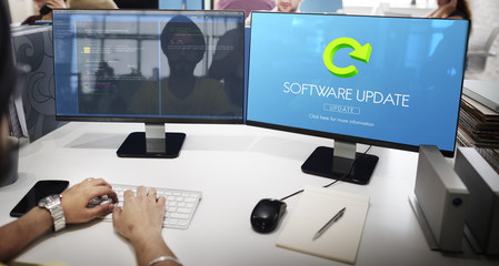Software Update Program Digital Improvement Concept