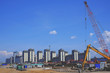 Panorama industrial construction