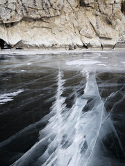 Lake Baikal in winter, Russia