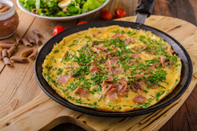 Ham And Egg Omelette