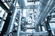 © tanasan - Piping and equipment in combine cycle power plant with metal tone