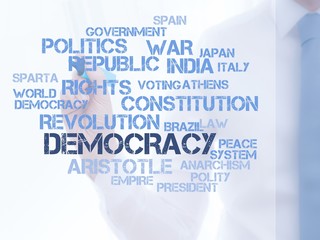 Sticker - Democracy