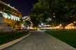 Long Exposure of Farragut Square in Downtown Washington, Distric