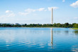 Landscape of the Washington Monument from across the Potomac Riv