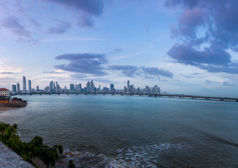 Canvas Print - Panama City Skyline - Panama City, Panama