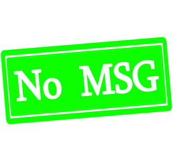 Canvas Print - No MSG