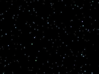 Wall Mural - young stars with rays of light.