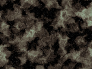 Wall Mural - the milky way, the view through the light clouds.