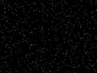 Wall Mural - radiant and simple star on a dark background.