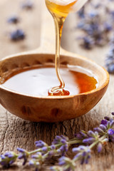 Wall Mural - Fresh honey and lavender