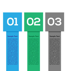 Wall Mural - Infographics Vector illustration. can be used for workflow layout, banner, diagram, number options, step up options, web design.