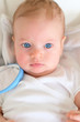 © haveseen - Baby with blue eyes