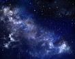 deep space, abstract starry background