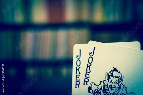 Photo  Gambling image, Joker playing card