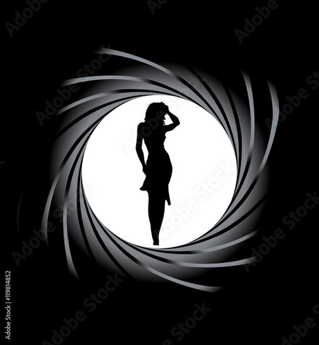 Foto  Girl In The Sights