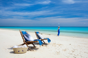 Poster - Idyllic beach in Africa