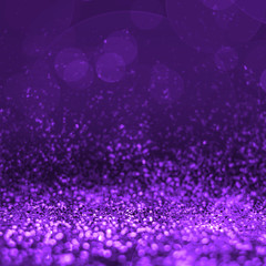Poster - Abstract pruple glitter perspective to blank background,Studio s