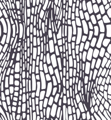 Repeating organic pattern, eps10 vector