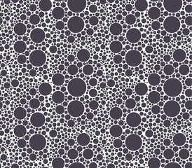 Repeating organic pattern, foam, eps10 vector