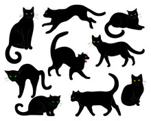 Black Cats Set