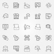 © tentacula - Email marketing line icons