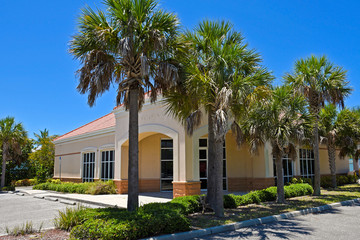 Wall Mural - Vacant Commercial Building