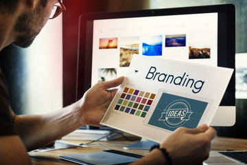 branding ideas design identitiy marketing concept