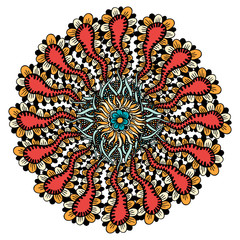 Wall Mural - Mandala ethnic ornament