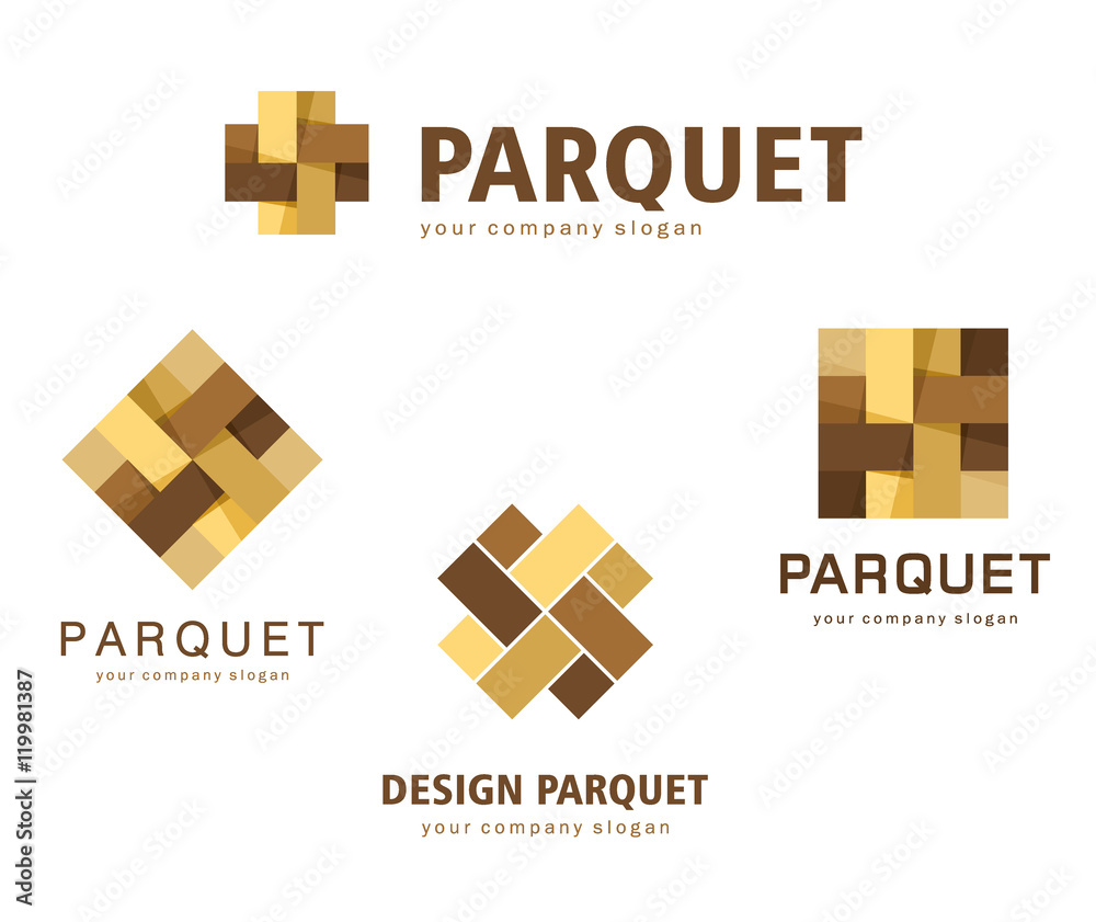Vector Logo Parquet Laminate Flooring Tiles Wall Mural Wallpaper Murals Karrina