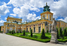 Wilanow Palace In Historical Warsaw