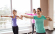 © Syda Productions - group of happy women working out in gym