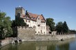 historisches Wasserschloss in Flechtingen