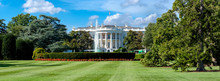 Panoramic View Of The White House In Washington D.C.