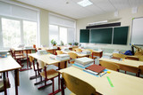 Fototapeta  - Interior of an empty school class