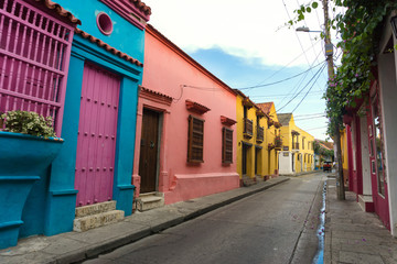 Fototapete - Colorful Colonial Architecture