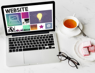Poster - website design ui software media www concept