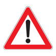 Danger sign Vector isolated