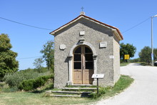 Kapelica Sv. Duha, Kapelle, Kroatien, Groznjan, Krisingan, Istrien, Gotteshaus, Glaube