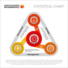 Timeline Gear Infographic Template