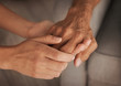 © Africa Studio - Old male and young female hands, closeup