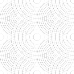 Fototapete - Cellular pattern with thin lines of circles. (Repeatable subtle