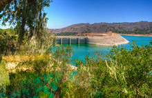 The Bradbury Dam At Lake Cachuma In Santa Barbara County.