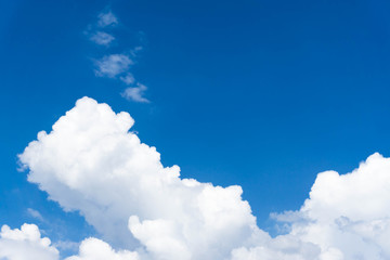 blue sky with cloud closeup Blue sky with clouds background blue sky background with tiny clouds Sky daylight. Natural sky composition. Element of design.