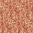 texture in the form of red spray droplets of liquid on a beige background, vector illustration