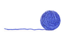 Blue Yarn Ball