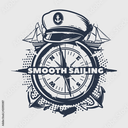 Dark Nautical Print