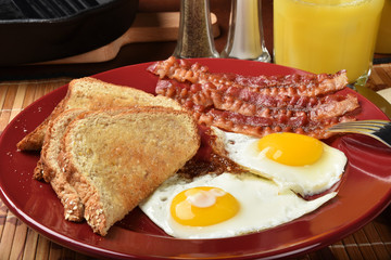 Poster - Bacon and eggs